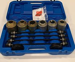 27pcs Universal Press And Pull Sleeve Kit Bush Bearing Removal Insertion Tool Set