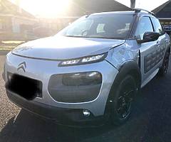 2014/15 Citroen C4 Cactus 1.6 HDI FEEL BLUE bluehdi 98bhp Silver low mileage manual diesel 19k miles - Image 4/9