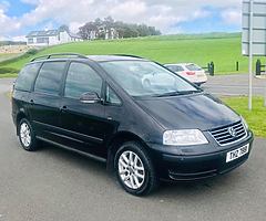 2008 Volkswagen Sharan 7 seater diesel - Full 12 months MOT