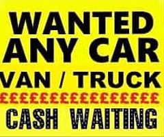 Scrap cars wanted