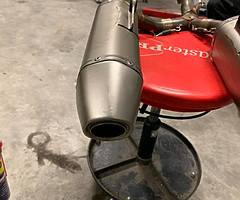 Full akrapovic exhaust system