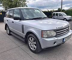 2007 Range Rover Vogue 3.6 V8 Diesel 5 seats Tax 333e.Crew cab Commercial ****Need attention *****