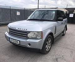 2007 Range Rover Vogue 3.6 V8 Diesel 5 seats Tax 333e.Crew cab Commercial ****Need attention *****