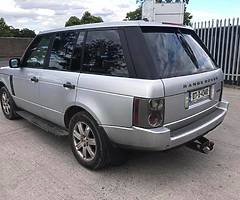 2007 Range Rover Vogue 3.6 V8 Diesel 5 seats Tax 333e.Crew cab Commercial ****Need attention *****