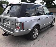 2007 Range Rover Vogue 3.6 V8 Diesel 5 seats Tax 333e.Crew cab Commercial ****Need attention ***** - Image 4/5