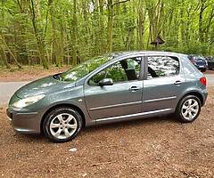 PEUGEOT 307 1.6 HDI 5 DOOR MANUAL 2007 . NCT NOV 2019 €2500 @ REDDY 2 DRIVE LTD MONASTEREVIN