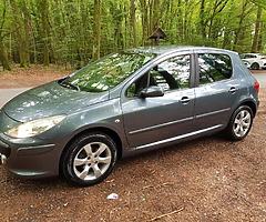 PEUGEOT 307 1.6 HDI 5 DOOR MANUAL 2007 . NCT NOV 2019 €2500 @ REDDY 2 DRIVE LTD MONASTEREVIN - Image 6/10