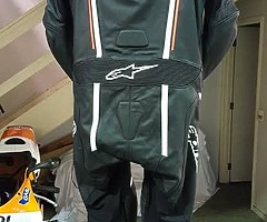 Motorbike Motorcycle 1&2 piece riding leather suit.