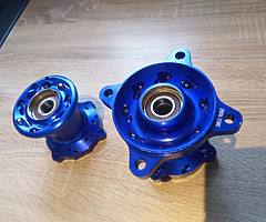 Husqvarna TC50 / KTM SX50 - blue SM Pro hubs - Image 3/6