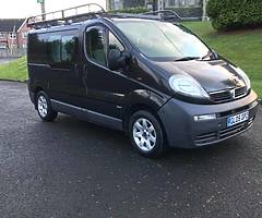 2009 Vauxhall Wanted Crewvan vivaro Traffic