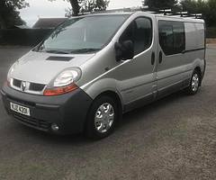 2009 Vauxhall Wanted Crewvan vivaro Traffic