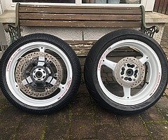 Honda CBR1000rr WHEELS/ RIMS with discs