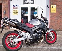 Hardly used Suzuki GSR600 K9 with only 4236 miles...