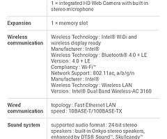 Toshiba satellite white l50-c-1gx laptop, skullcandy sound system - Image 6/10