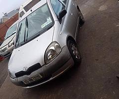 2003 1.0 toyota yaris nct till march great little car 650ono - Image 5/6