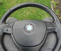 Bmw f10 steering wheel with airbag