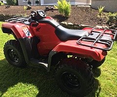 Honda trx420 as new