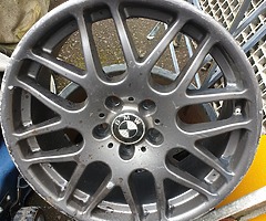 3 bmw alloy wheels - Image 4/4