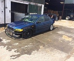 BMW e46 320d drift car