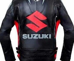 Motorbike Motorcycle Racing leather jacket all size is available.