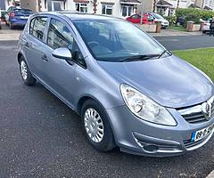 Opel corsa 2009 1.2 diesel wit NCT