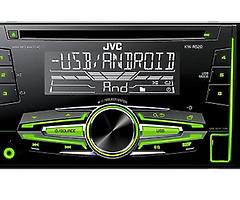 jvc double din USB