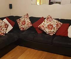 Sofa with foot rest