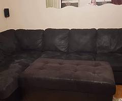 Sofa with foot rest