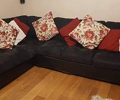 Sofa with foot rest - Image 4/4