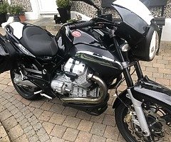 2009 moto guzzi z12 sport with panniers etc