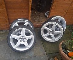 Mercedes Amg 18" Alloys