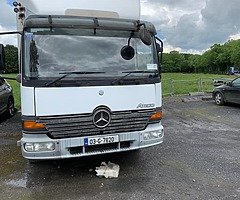 Mercedes Atego box truck