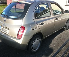 Nissan micra nct and tax