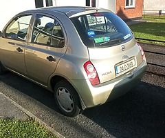 Nissan micra nct and tax