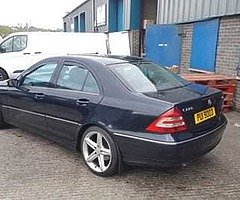 2005 Mercedes C220cdi Avantgarde