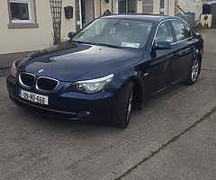 BMW 520D and Toyota landcruiser