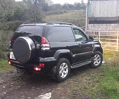 BMW 520D and Toyota landcruiser