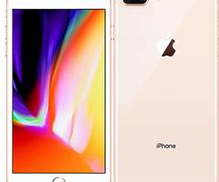 Iphone 8 plus gold 256 gb