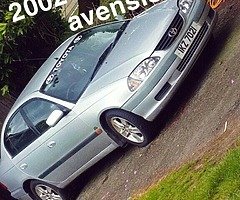 2002 Toyota avensis d4d parts or repair