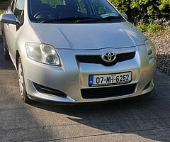 2007 Toyota Auris 1.4 Petrol - Image 7/7