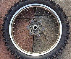 Honda CRF 250 10-13 rims & tyres