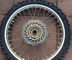 Honda CRF 250 10-13 rims & tyres