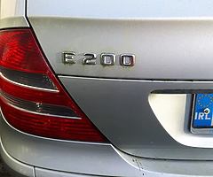 Merc e200 kompressor