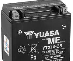 New YUASA battery YTX-14-BS