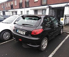 Peugeot 206 for sale 05 driving perfect clean inside and outside no nct or tax