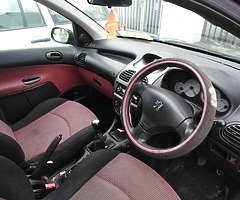 Peugeot 206 for sale 05 driving perfect clean inside and outside no nct or tax - Image 4/6