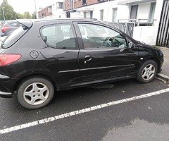 Peugeot 206 for sale 05 driving perfect clean inside and outside no nct or tax - Image 6/6