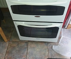 ceramic top double oven 60cm cooker