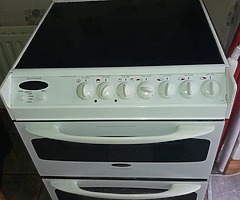 ceramic top double oven 60cm cooker