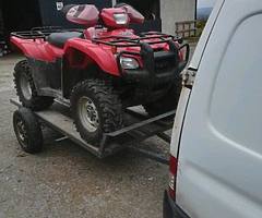 Quad trailer/ bike trailer